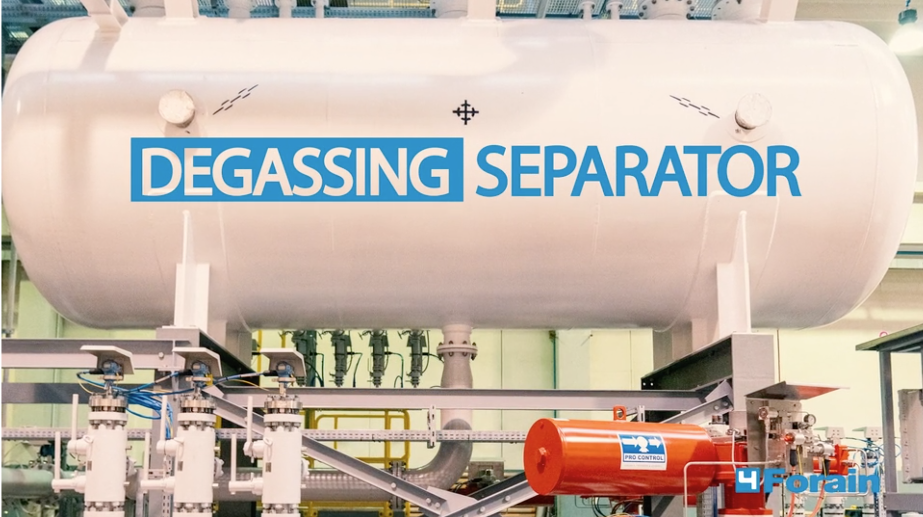 Degassing separator & wild crude pump package